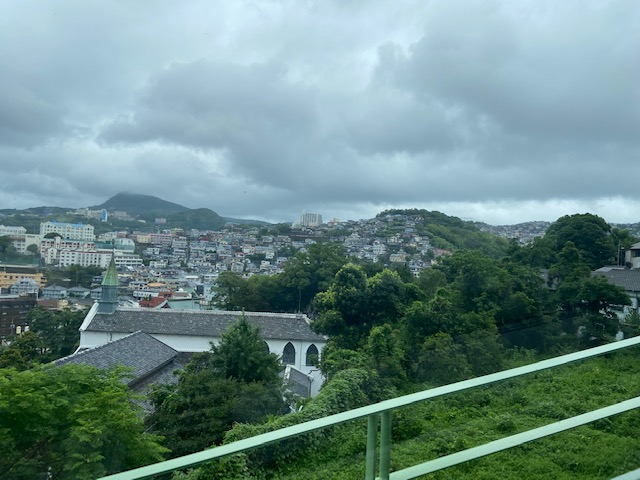 グラバー園から見た長崎の街
