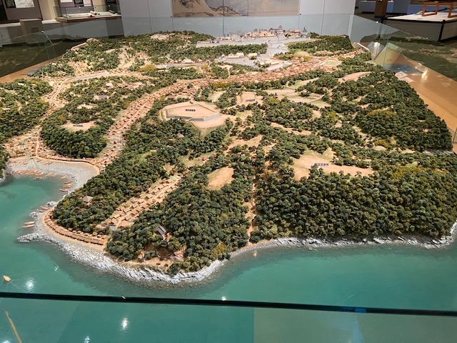 名護屋城の模型